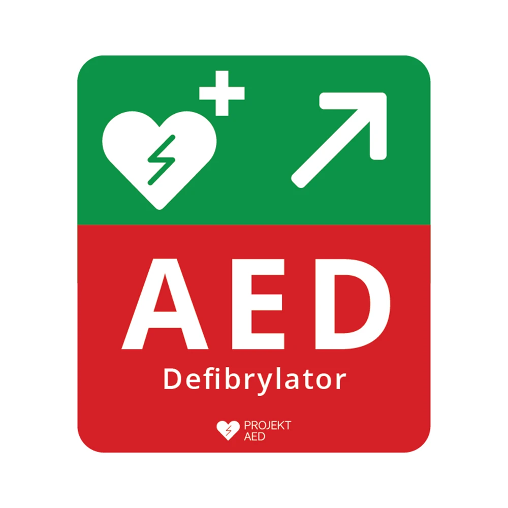	
Tablica informacyjna AED kierunkowa (TK-NE)